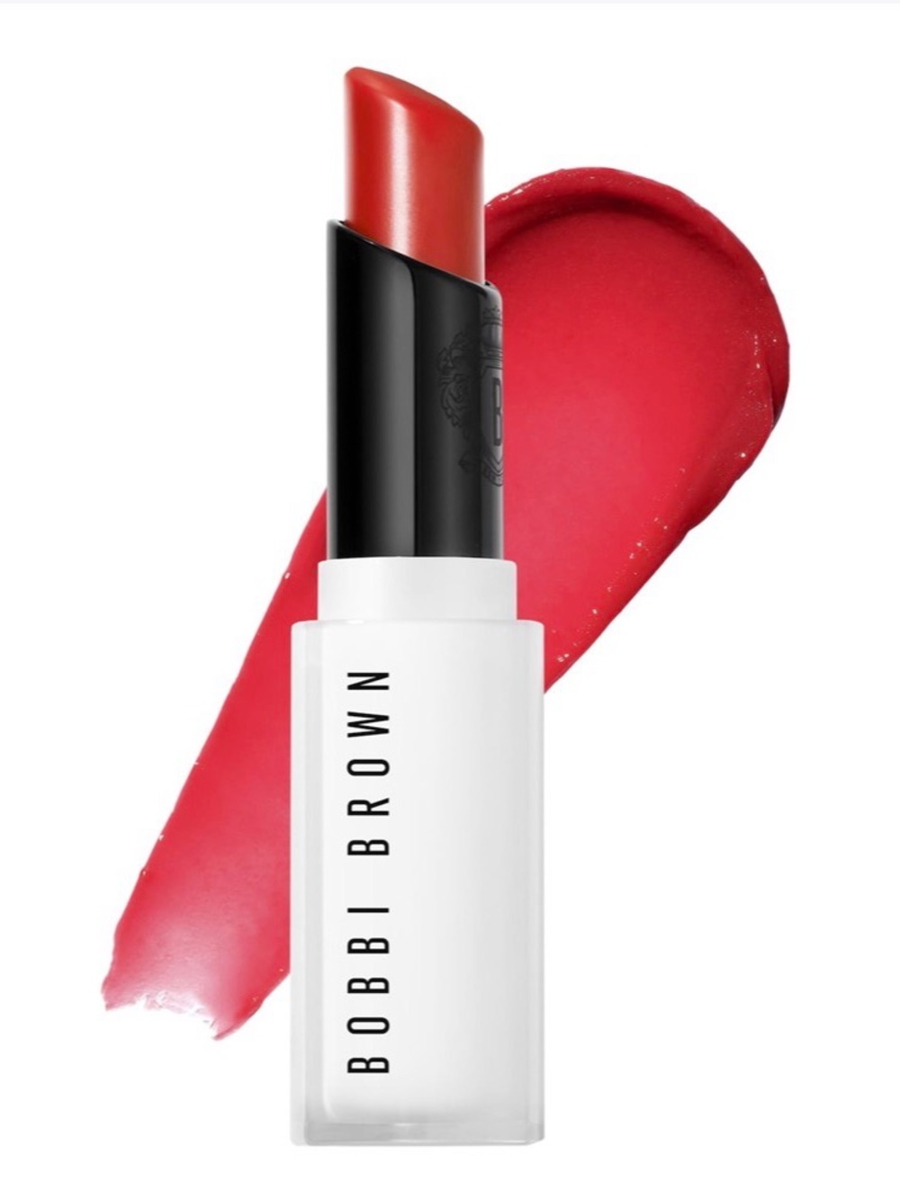 Bobbi Brown Vibrant Coral Red Lipstick